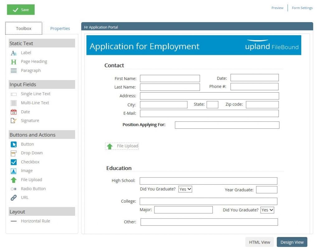 Increase Visibility by Learning How to Create an eForm In Filebound