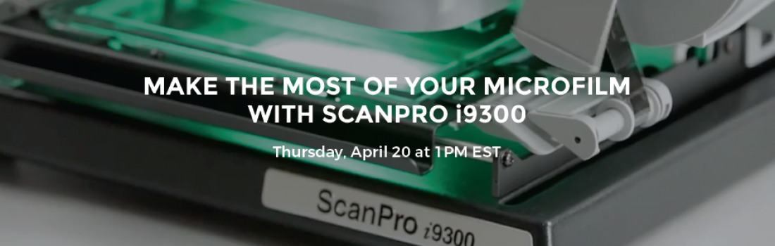 ScanPro i9300 Webinar