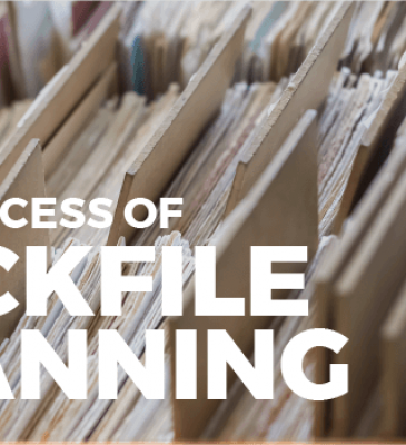 Backfile Scanning Process Infographic