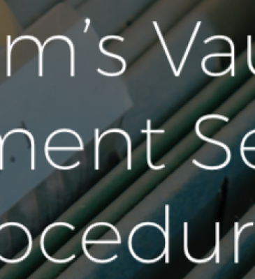InStream’s Vault and Document Security Procedures